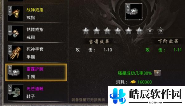 原始传奇战士可以穿雷霆套吗
