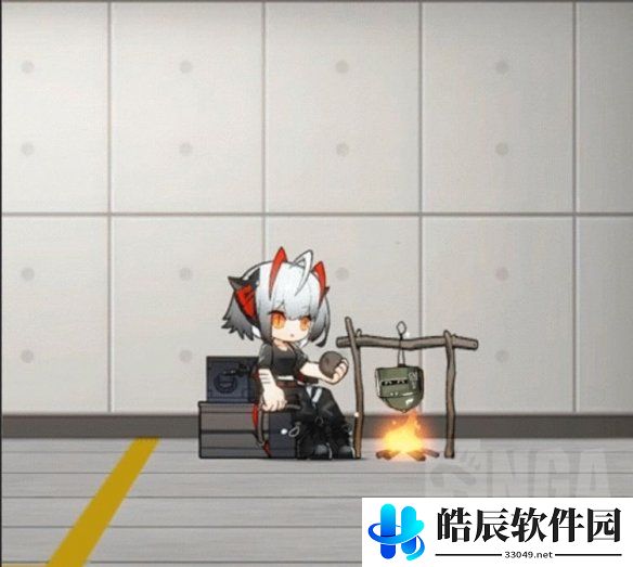 明日方舟战车表情包 彩六联动战车图片