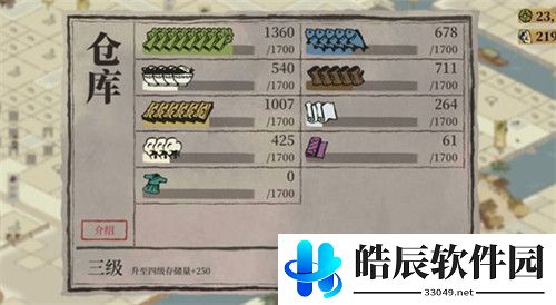 江南百景图仓库容量掉了什么原因 仓库员容量减少介绍