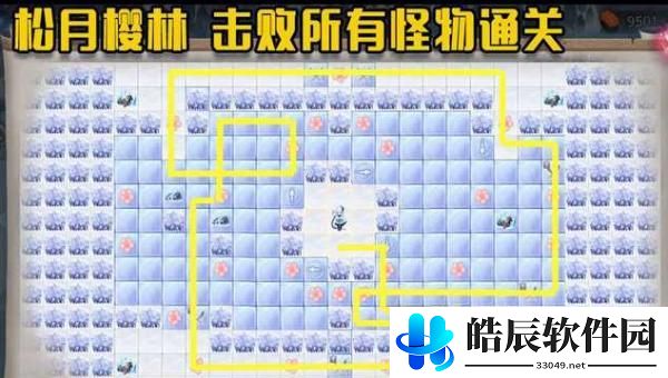 阴阳师松月樱林路线是什么 松月樱林成就宝箱路线