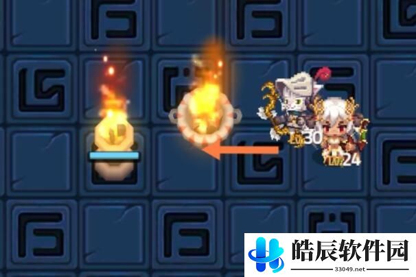 坎公骑冠剑迷宫4怎么走 迷宫4点火顺序攻略