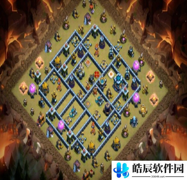 部落冲突14本阵型分享 14本阵型链接