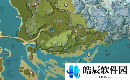 原神石珀采集地点地图 石珀分布图高清