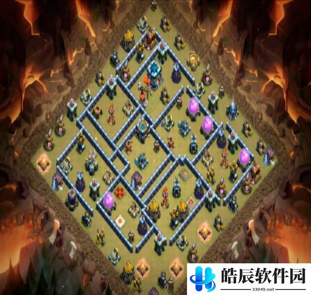 部落冲突14本阵型分享 14本阵型链接