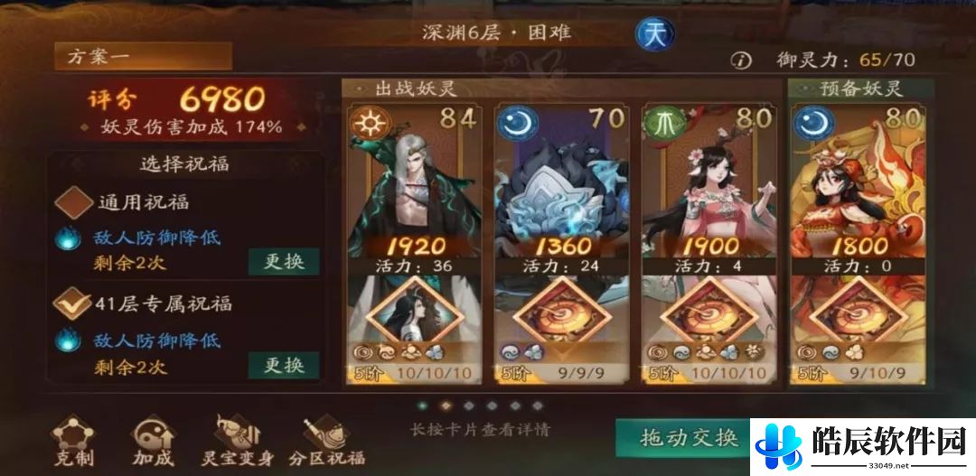 神都夜行录深渊6层怎么打 深渊6层打法攻略