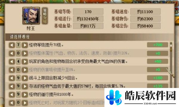 问道斗法纣王攻略 斗法封神纣王打法技巧