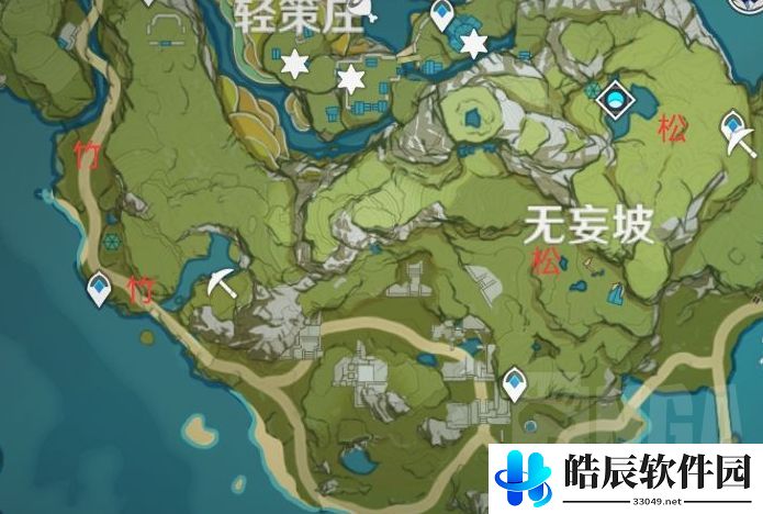 原神松木哪里多 松木分布位置