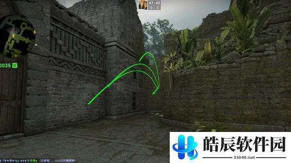 csgo远古遗迹指定位置涂鸦怎么做 远古遗迹在T边上方应用涂鸦任务攻略