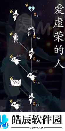光遇爱慕虚荣先祖在什么位置 爱慕虚荣先祖兑换图