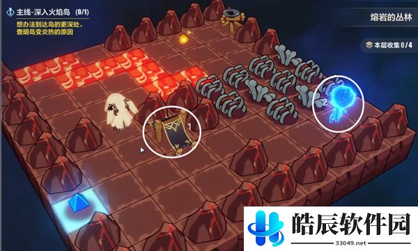 崩坏3熔岩的丛林攻略 熔岩的丛林第三层全收集