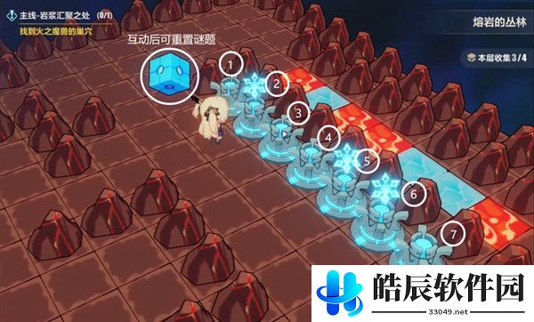 崩坏3熔岩的丛林攻略 熔岩的丛林第三层全收集