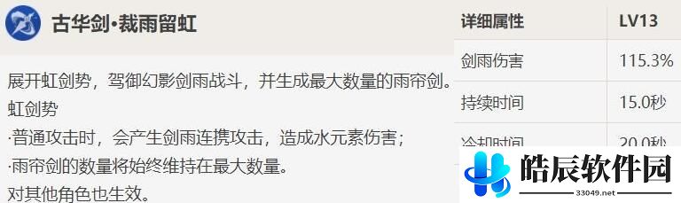 原神行秋怎么培养 行秋技能分析及装备推荐