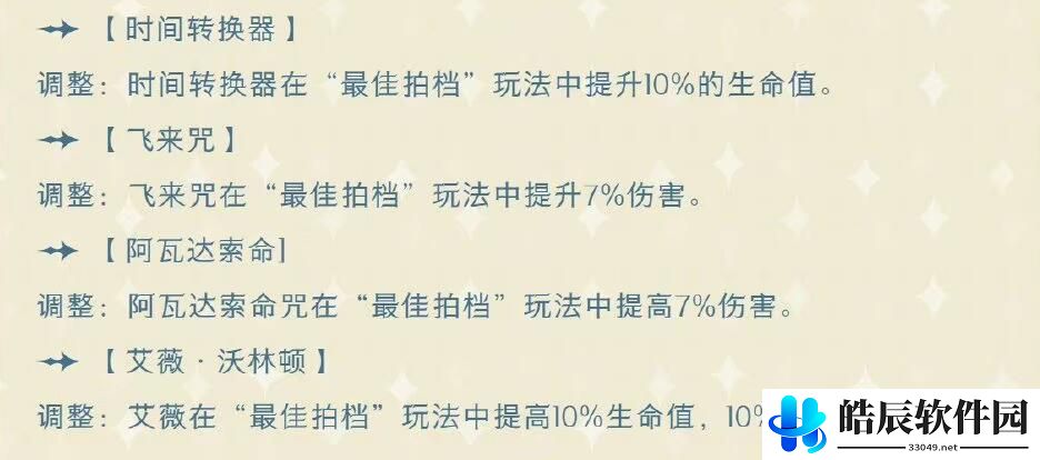 哈利波特魔法觉醒12月29日平衡性调整 更新内容一览