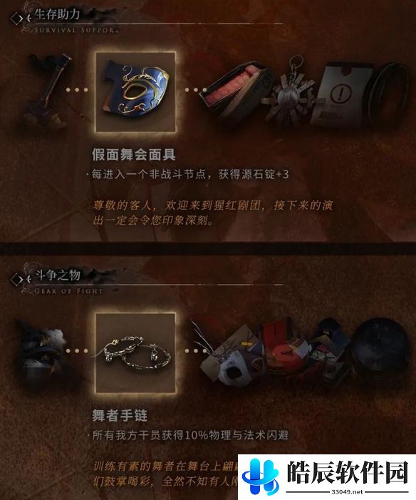 明日方舟肉鸽模式所有收藏品有哪些 收藏品作用是什么