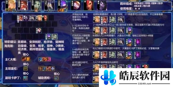 金铲铲之战2.3版本阵容推荐 双城之战黑白魔阵容玩法