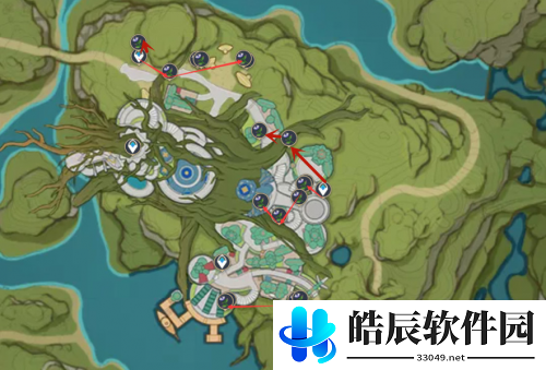 原神帕蒂沙兰采集路线 原神帕蒂沙兰采集位置一览