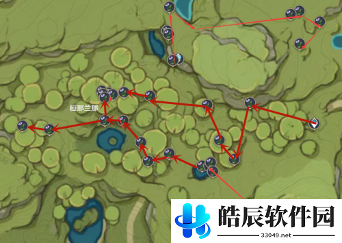 原神帕蒂沙兰采集路线 原神帕蒂沙兰采集位置一览