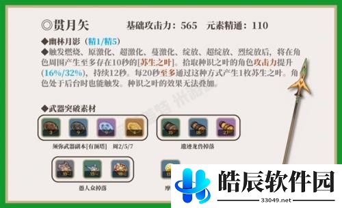 原神须弥锻造武器适合哪些角色 原神须弥锻造武器详解一览
