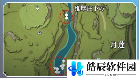 原神月莲采集路线汇总大全 原神月莲快速高效采集路线图